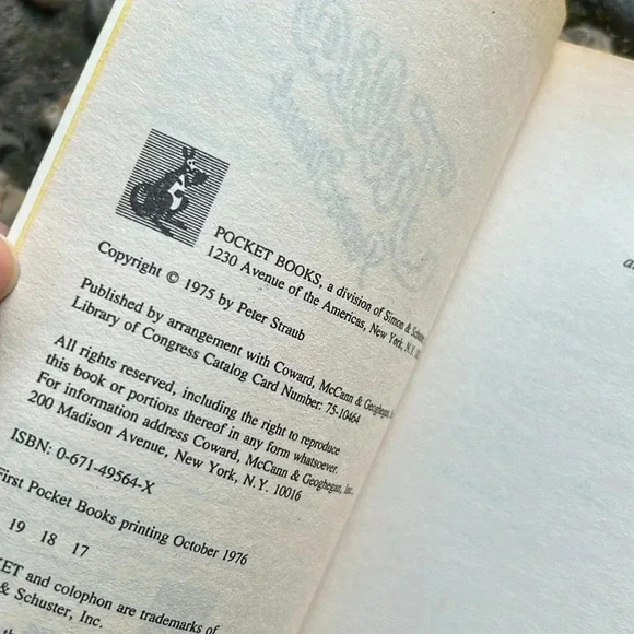 Vintage JULIA by Peter Straub Horror Ghost Paperback Book Novel 1975 - Picture 7 of 8